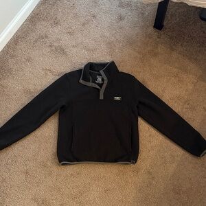 Patagonia Men's Zip-Up Sweater in Black and Gray